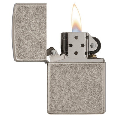 Запальничка Zippo Armor Antq Silver Plt 28973