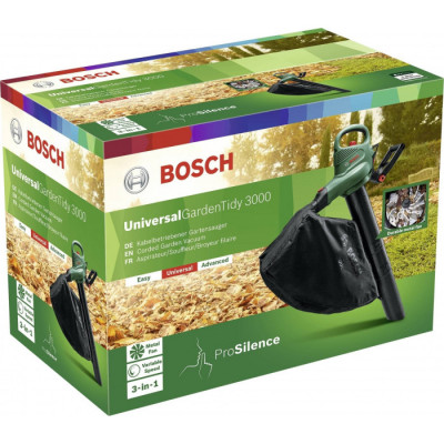 Повітродувка-пилосос Bosch UniversalGardenTidy 3000