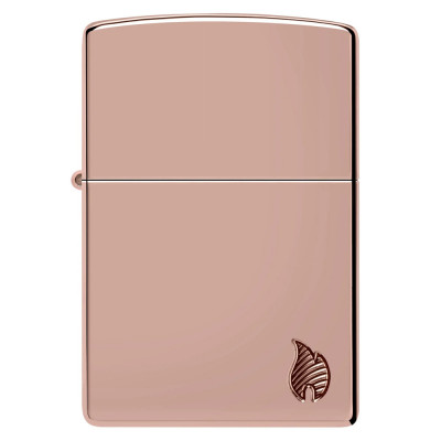 Запальничка Zippo (Зіппо) Armor® High Polish Rose Gold Flame Design 46401