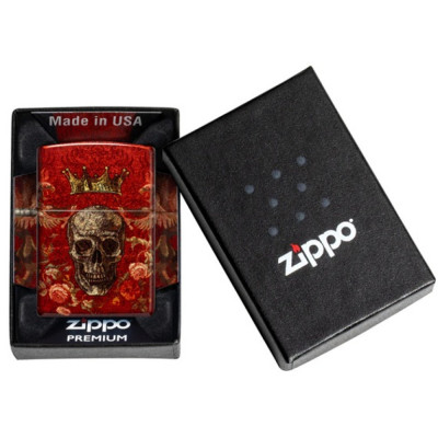 Запальничка Zippo (Зіппо) Skull Heraldry 47132