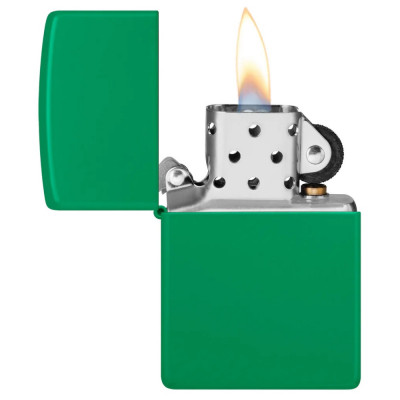 Запальничка Zippo Regular Grass Green Matte 48629