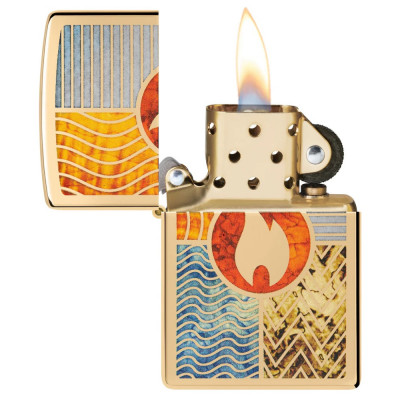 Запальничка Zippo Elements Of Earth Design 48729