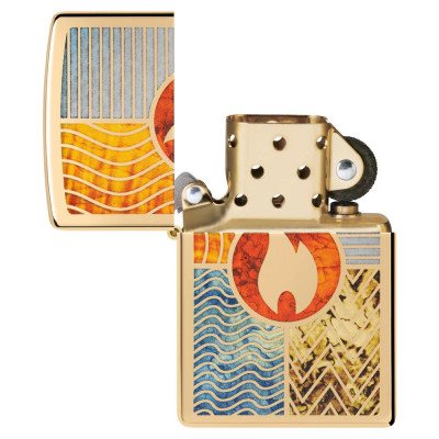 Запальничка Zippo Elements Of Earth Design 48729