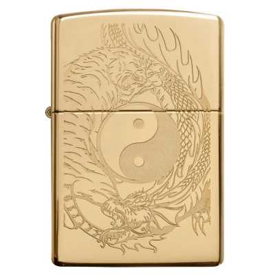 Запальничка Zippo (Зіппо) Tiger and Dragon Design 49024