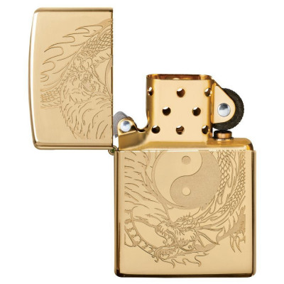 Запальничка Zippo (Зіппо) Tiger and Dragon Design 49024