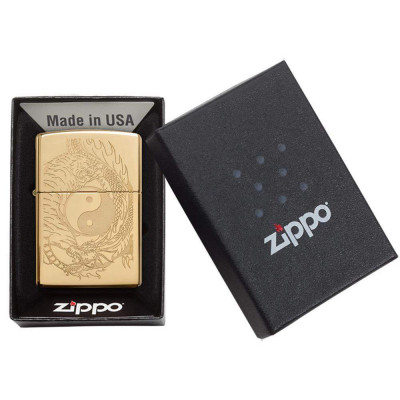 Запальничка Zippo (Зіппо) Tiger and Dragon Design 49024