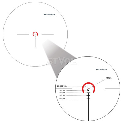 Приціл оптичний Vector Optics Aston 1-6x24 SFP (SCOC-24)