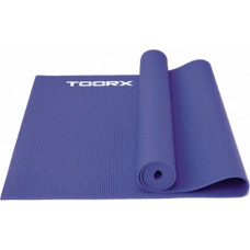 Килимок спортивний Toorx Yoga PVC 173 х 60 х 0,6 см для йоги та фітнесу Viola/Antracite (MAT-177) (931139)