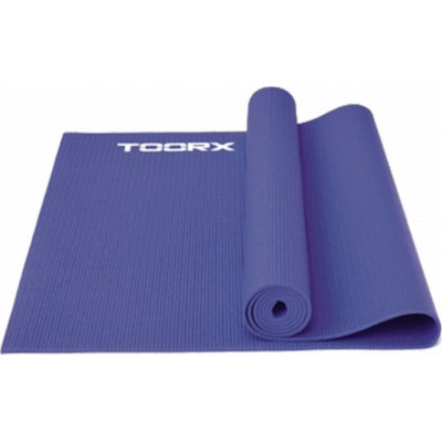 Килимок спортивний Toorx Yoga PVC 173 х 60 х 0,6 см для йоги та фітнесу Viola/Antracite (MAT-177) (931139)