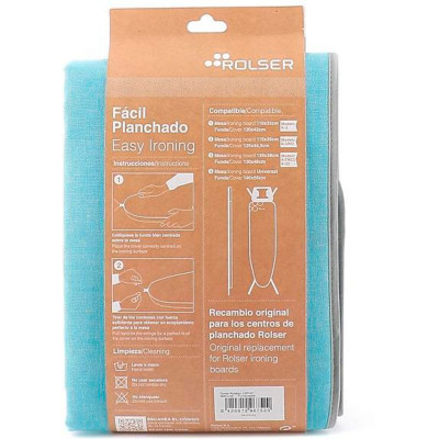 Чохол для прасувальної дошки Rolser Muleton Turquesa 130 x 48 см (FUR003-2088) (931981)