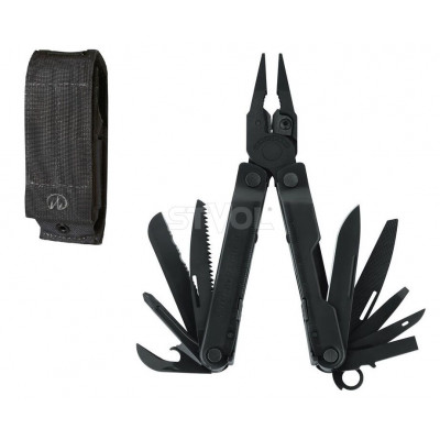 Мультиінструмент LEATHERMAN Rebar Black, чохол Molle, (831563)
