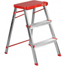 Драбина Rolser Taburete M/3 3 щаблі Rojo (MET3001-1009) (931178)