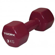 Гантель для фітнесу Toorx Vinyl 3 кг (MV-3) (931128)