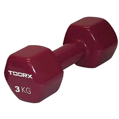 Гантель для фітнесу Toorx Vinyl 3 кг (MV-3) (931128)