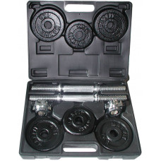 Гантелі збірні Toorx 15 кг з кейсом (VAL-15DGN) (931410)