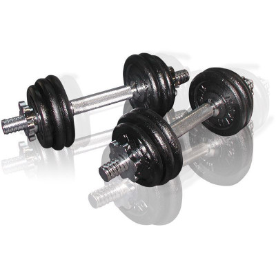 Гантелі збірні Toorx 15 кг з кейсом (VAL-15DGN) (931410)