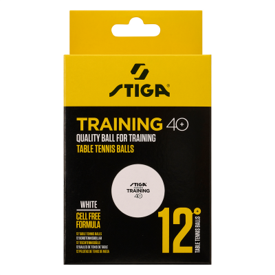 М'ячі для настільного тенісу Stiga Training ABS 12 шт (1110-2610-12) (931159)