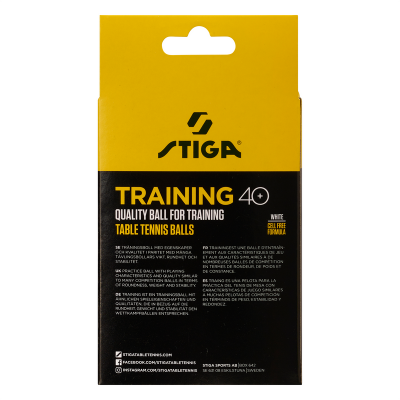 М'ячі для настільного тенісу Stiga Training ABS 12 шт (1110-2610-12) (931159)