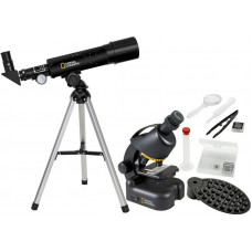 Мікроскоп National Geographic Junior 40x-640x + Телескоп 50/360 з кейсом (9118200) 926260