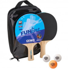 Набір для настільного тенісу Gewo Double-Fun 2 Bats 3 Balls (96960000) (931053)