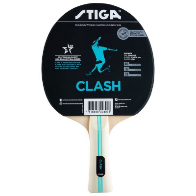 Ракетка для настільного тенісу Stiga Clash Hobby FL (1210-5718-01) (931283)