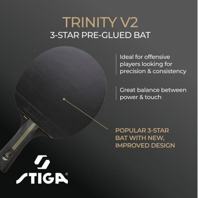 Ракетка для настільного тенісу Stiga Trinity V2 3 Star FL (1213-1208-35) 931706