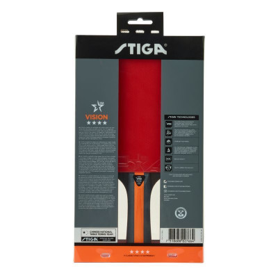 Ракетка для настільного тенісу Stiga Vision 4 Star FL (1214-3218-01) (931151)