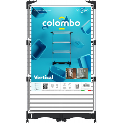 Сушарка для білизни підлогова Colombo Vertical (ST1030) (930497)