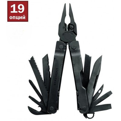 Мультитул Leatherman Super Tool 300 BLACK, чехол MOLLE (831151)