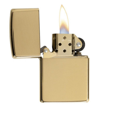 Запальничка Zippo (Зіппо) HIGH POLISH BRASS ARMOR 169