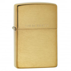 Запальничка Zippo (Зіппо) BR FIN SOLID BRASS 204
