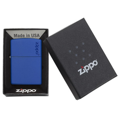 Запальничка Zippo (Зіппо) ROYAL MATTE w/ZIPPO LOGO 229ZL