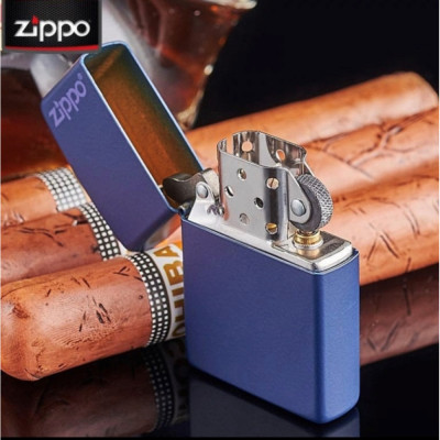 Запальничка Zippo (Зіппо) NAVY MATTE w/ZIPPO LOGO 239ZL