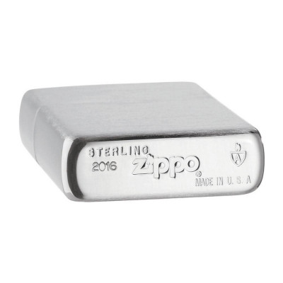 Запальничка Zippo Armor® Brushed Sterling Silver 27