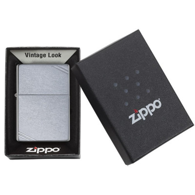 Запальничка Zippo Vintage Street Chrome 267