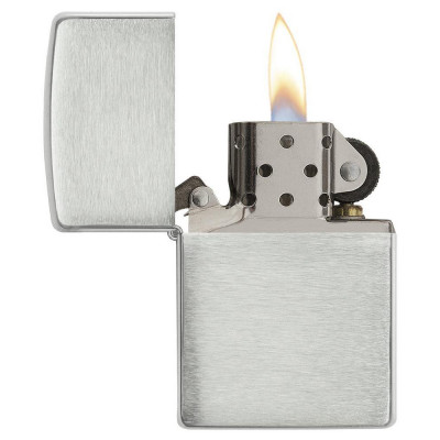 Запальничка Zippo Armor® Brushed Sterling Silver 27