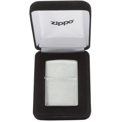 Запальничка Zippo Armor® Brushed Sterling Silver 27