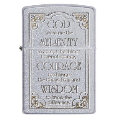 Запальничка Zippo SERENITY PRAYER 28458