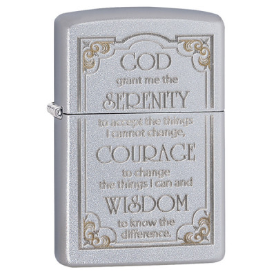 Запальничка Zippo SERENITY PRAYER 28458