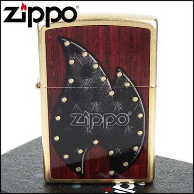 Запальничка Zippo Leather Flame 28832