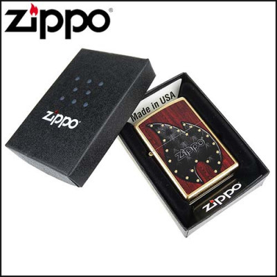 Запальничка Zippo Leather Flame 28832