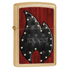 Запальничка Zippo Leather Flame 28832