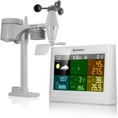 Метеостанція Bresser 5-in-1 Comfort Weather Center White (7002550GYE000) (930584)