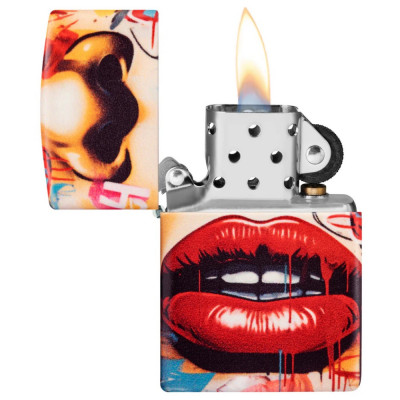 Запальничка Zippo (Зіппо) Street Art Face Design 46257