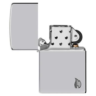 Запальничка Zippo (Зіппо) Armor® Chrome Flame 46396 Запальничка Zippo (Зіппо) Armor® Chrome Flame 46396