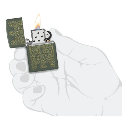 Запальничка Zippo (Зіппо) Floral Mandala 47007 Запальничка Zippo (Зіппо) Floral Mandala 47007