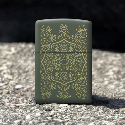Запальничка Zippo (Зіппо) Floral Mandala 47007 Запальничка Zippo (Зіппо) Floral Mandala 47007