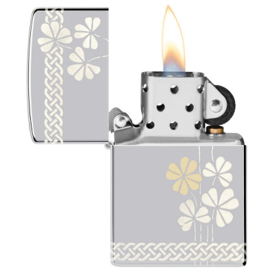 Запальничка Zippo (Зіппо) Clover Design 48586