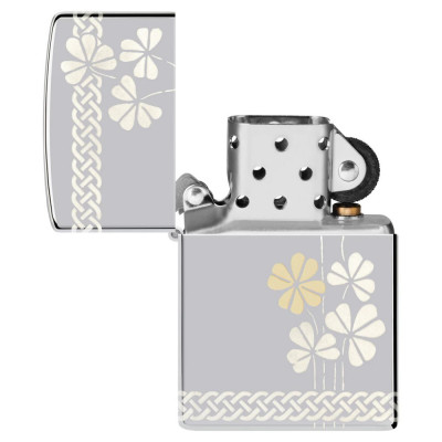 Запальничка Zippo (Зіппо) Clover Design 48586