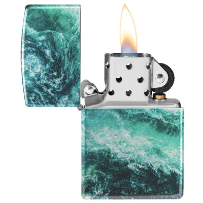 Запальничка Zippo (Зіппо) Rogue Wave Design 48621 Запальничка Zippo (Зіппо) Rogue Wave Design 48621